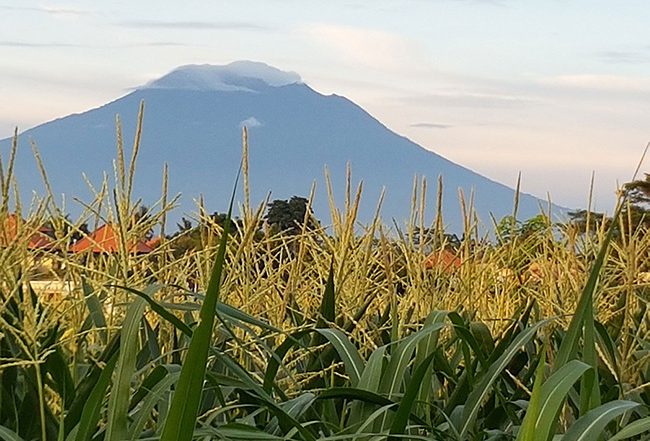 Gunung Agung in Bali