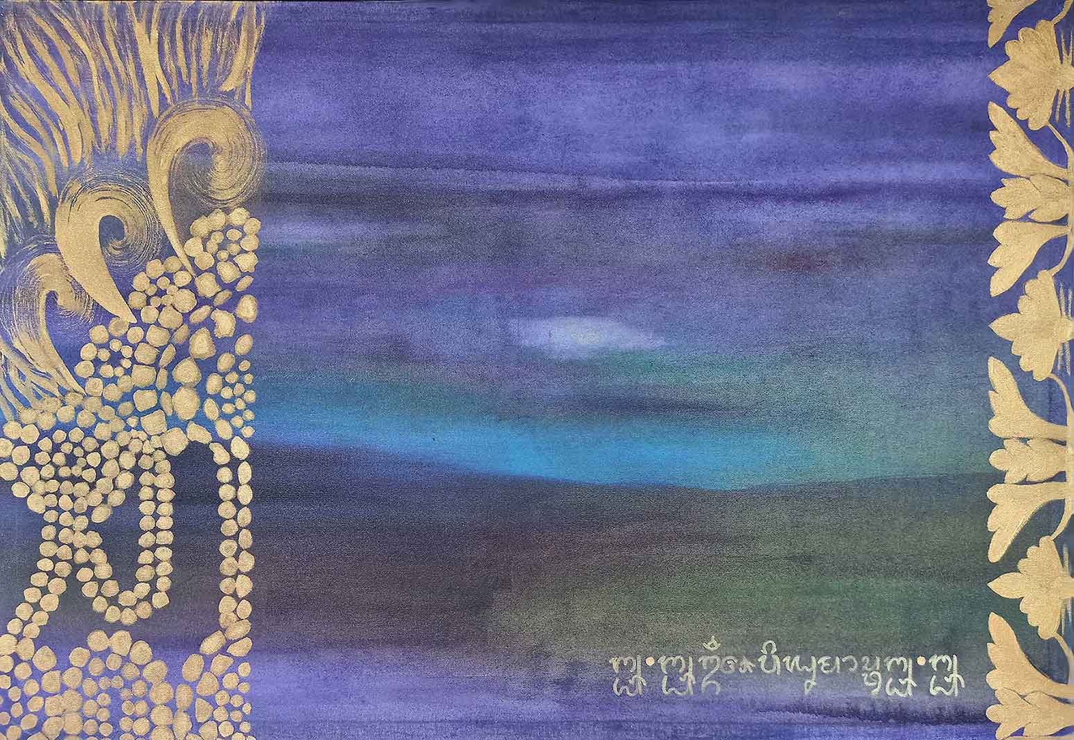 Acrylgemälde Tirta Empul Nr. 2